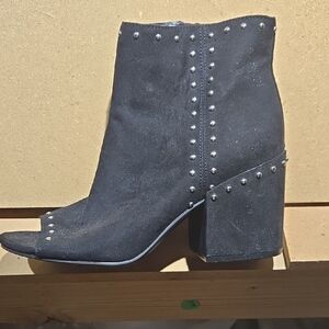 Circus by Sam Edelman Black Studded Ankle Booties